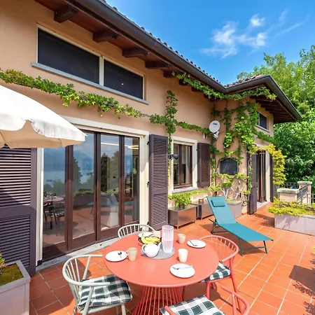 Il Dipinto Sul Center: Terrace, Garden And Privare Garage - Happy * Stresa