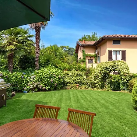 Il Dipinto Sul Center: Terrace, Garden And Privare Garage - Happy Stresa